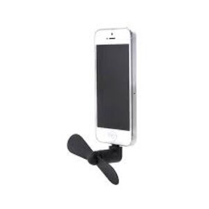 Kikkerland Super Phone Fan for iPhone Travel Hot Flashes